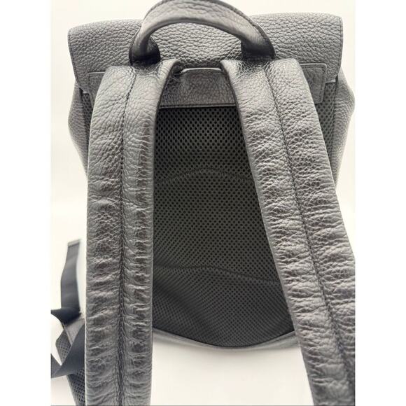 COACH Turner Leather Backpack C1280 Black for Men and Women - Picture 2 of 12